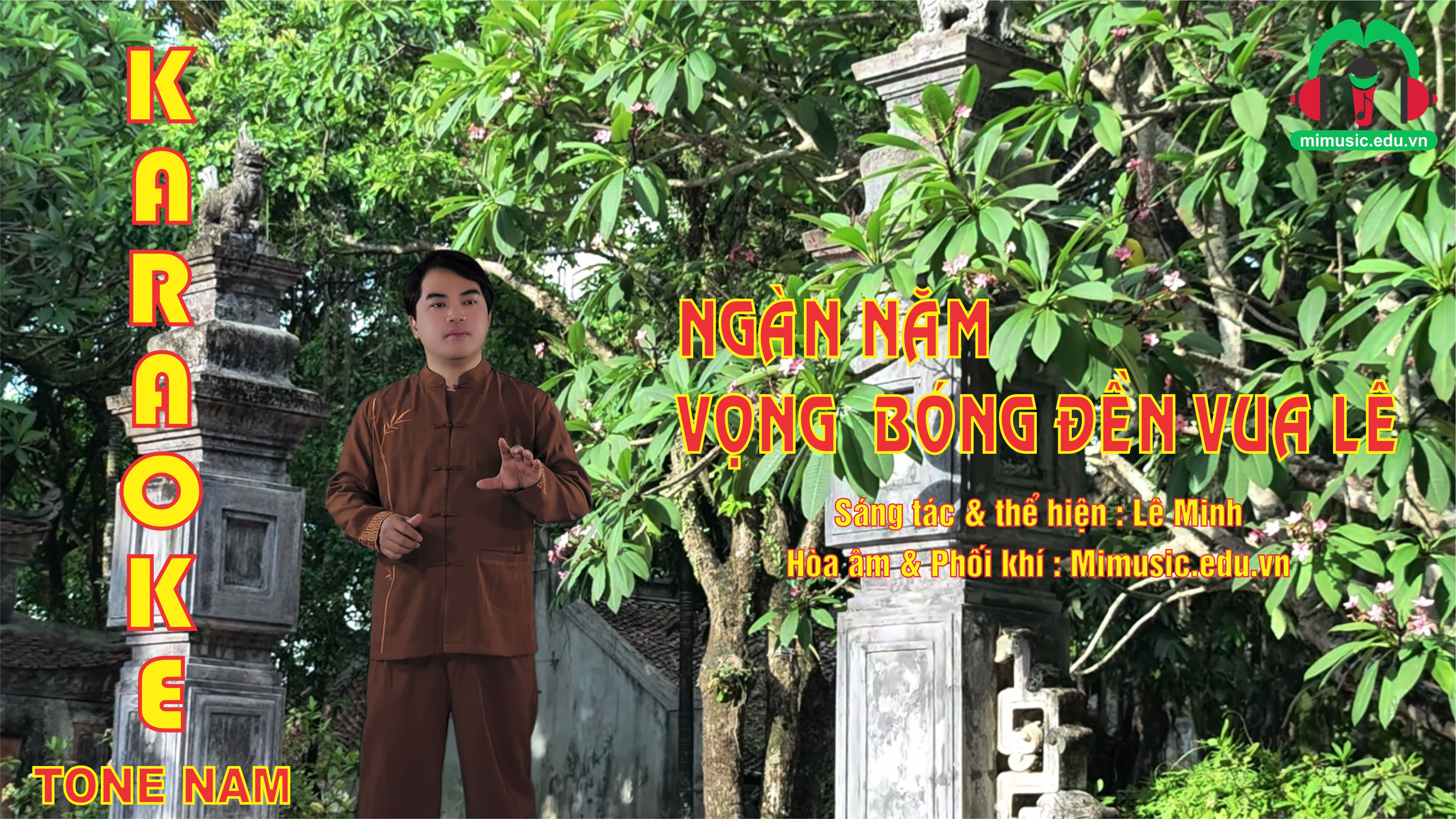 Ngàn Năm Vọng Bóng Đền Vua Lê - Karaoke