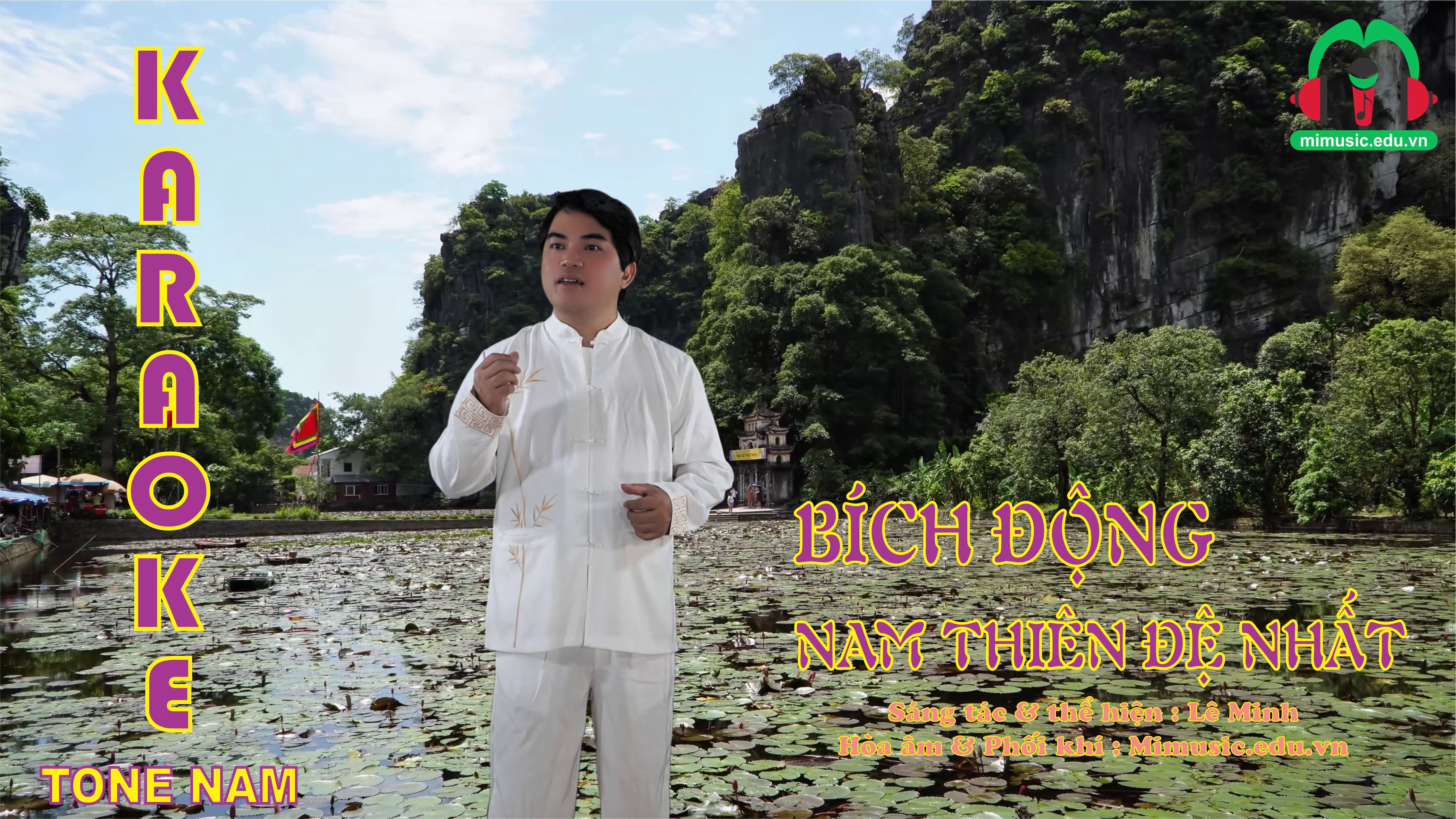 Bích Động Nam Thiên Đệ Nhất - Karaoke