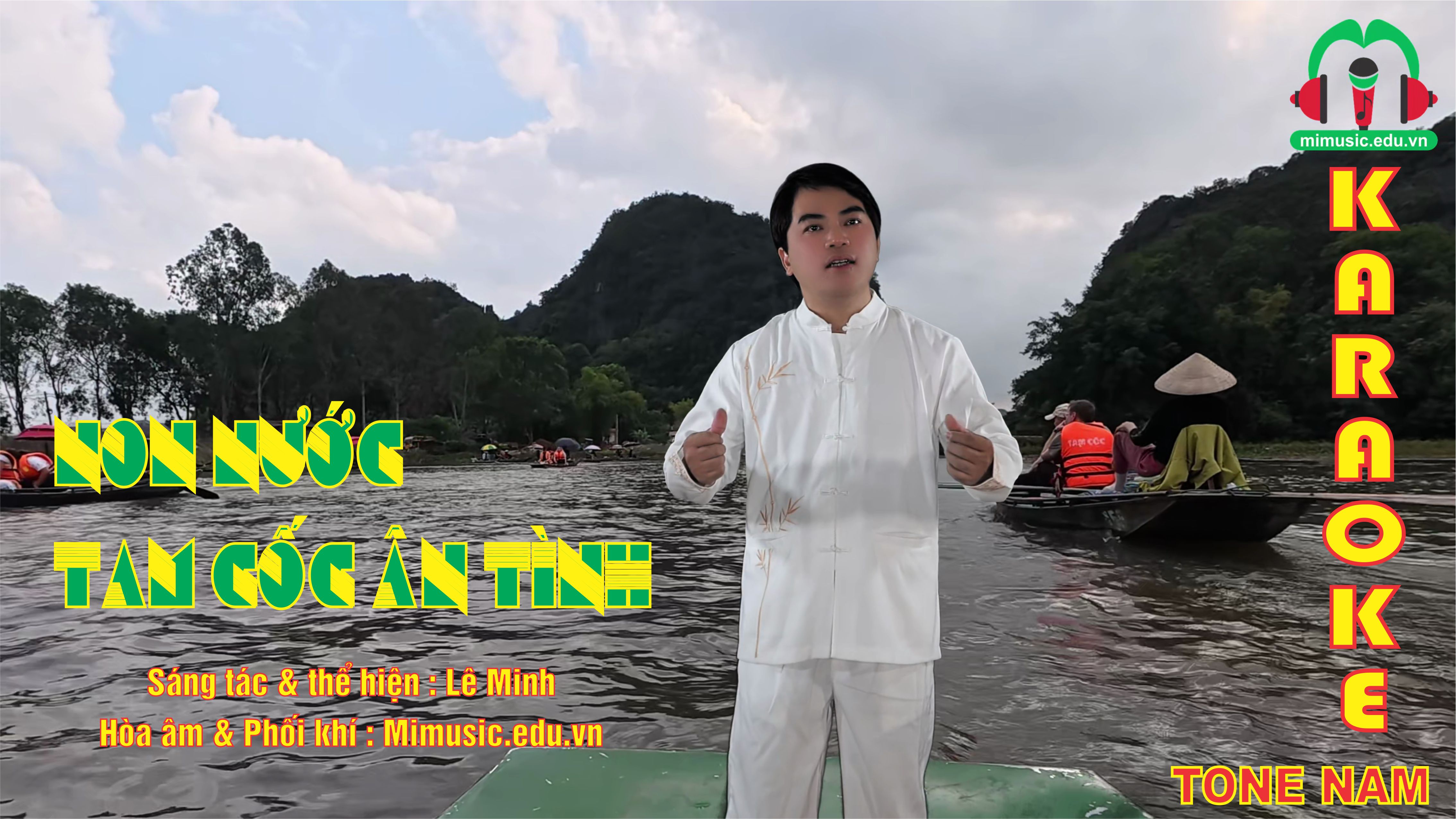 Non Nước Tam Cốc Ân Tình - Karaoke