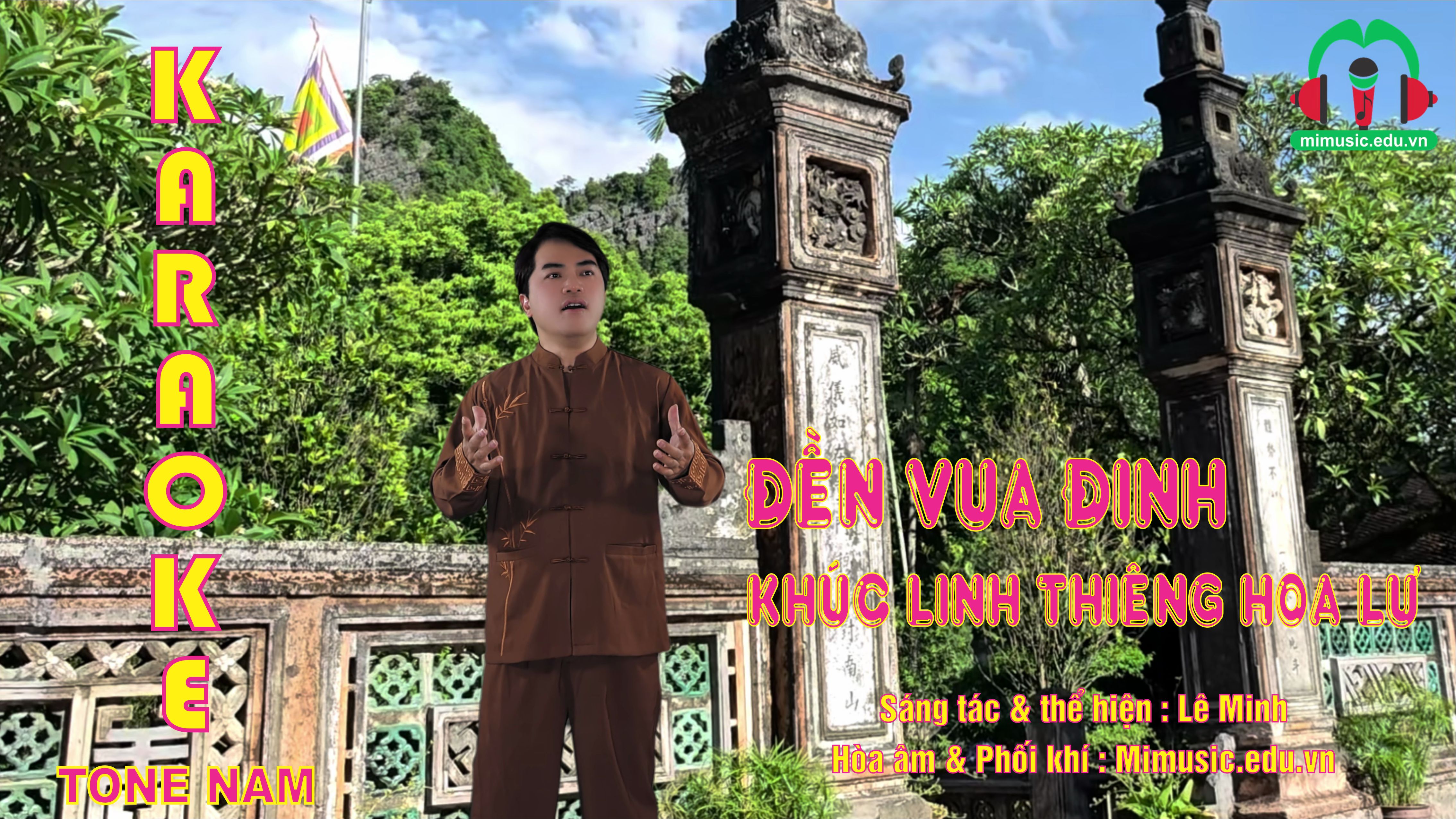 Đền Vua Đinh - Khúc Linh Thiêng Hoa Lư - Karaoke